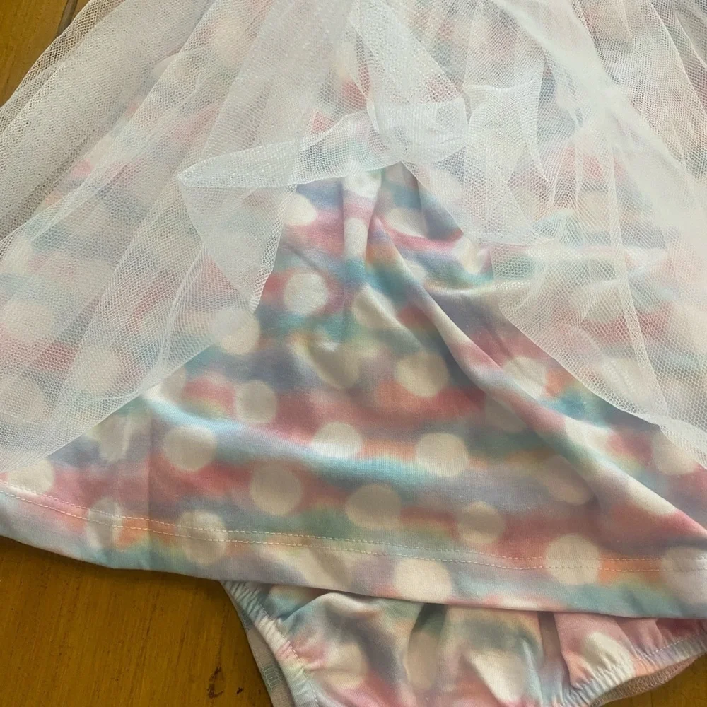 Infant Set Polka Pastel New 12-18 Months Pretty Andy & Evan